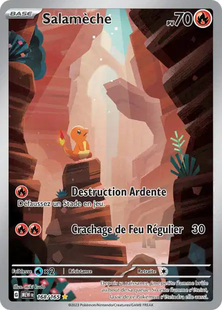 Salamèche AR MEWfr 168/165 Etat: NM